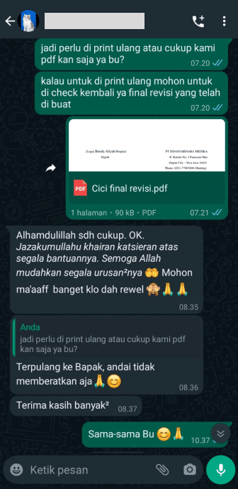 Testimoni Legalization