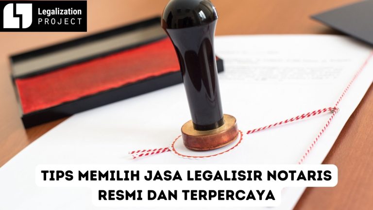 Jasa Legalisir Notaris Resmi