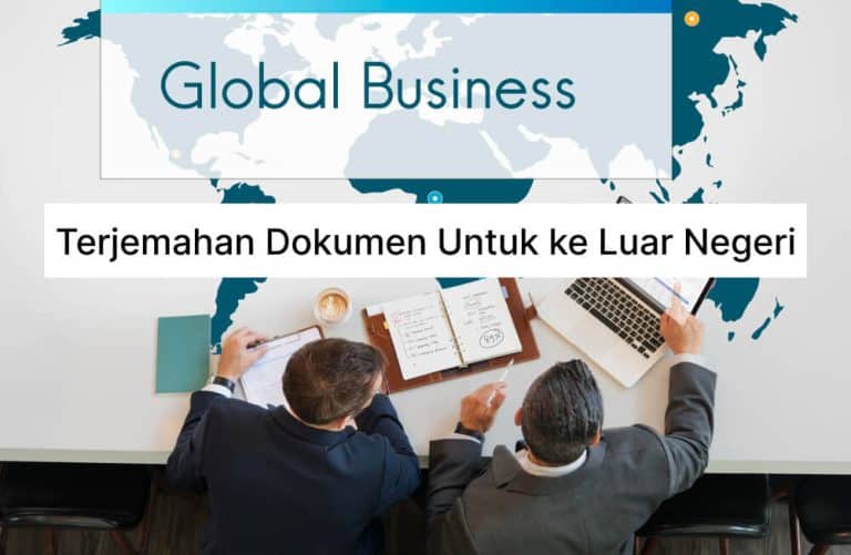 terjemahan dokumen untuk ke luar negeri