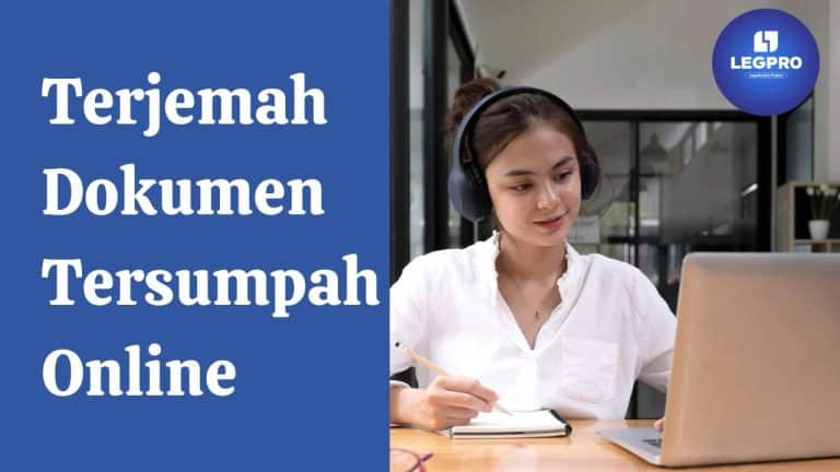 Terjemah Dokumen Tersumpah Online