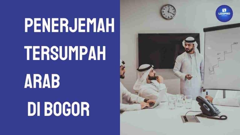 Penerjemah Tersumpah Arab di Bogor