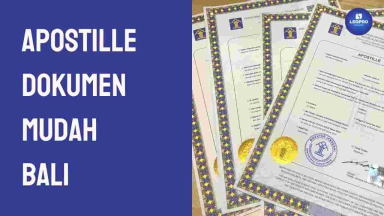 Apostille Dokumen Mudah Bali