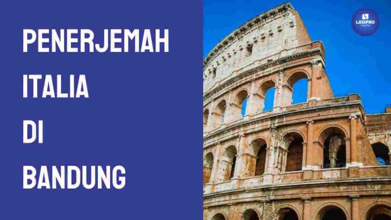 Penerjemah Italia di Bandung