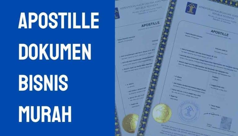 Apostille Dokumen Bisnis Murah