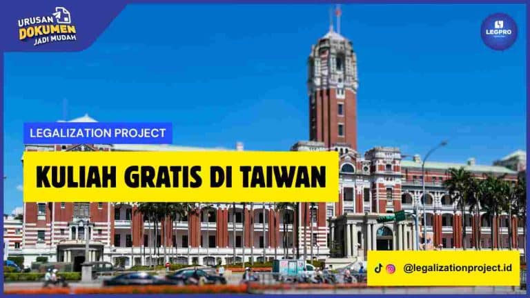 Kuliah Gratis di Taiwan