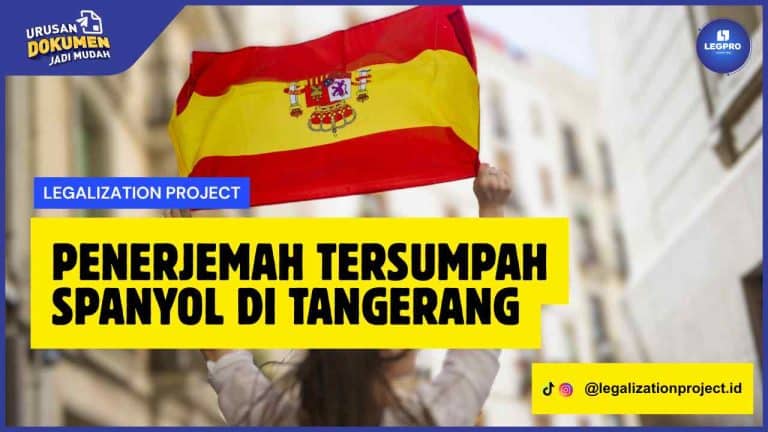 Penerjemah Tersumpah Spanyol di Tangerang