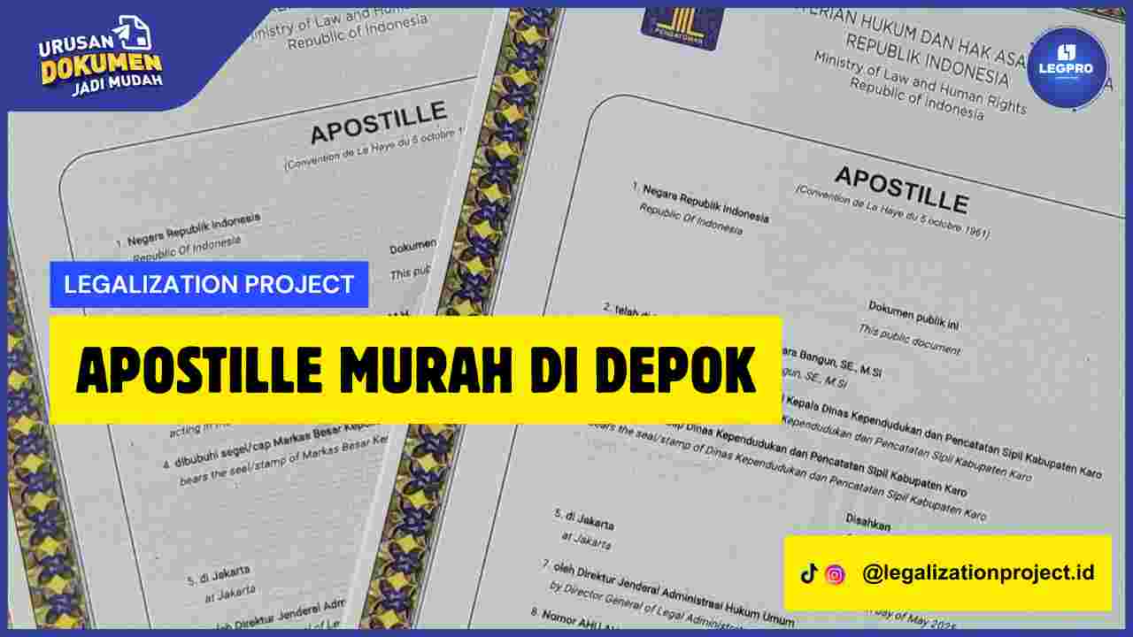 Apostille Murah di Depok