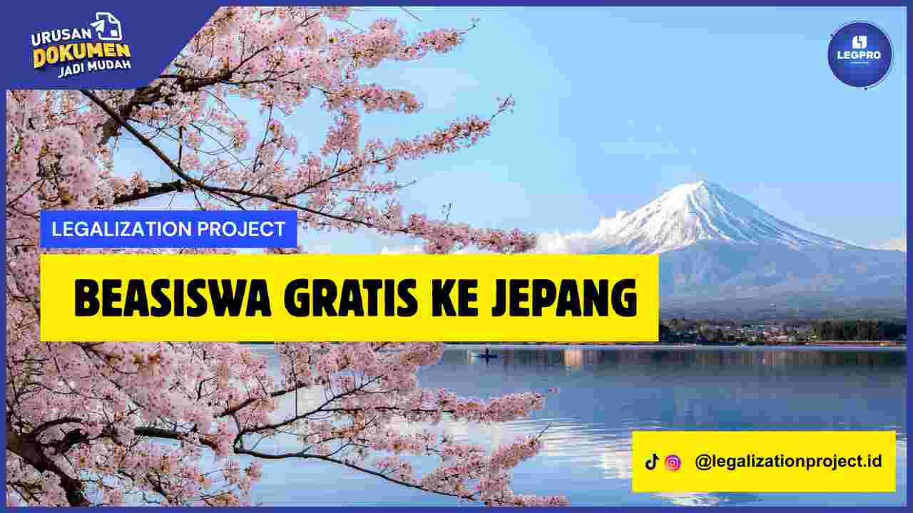 Beasiswa Gratis ke Jepang