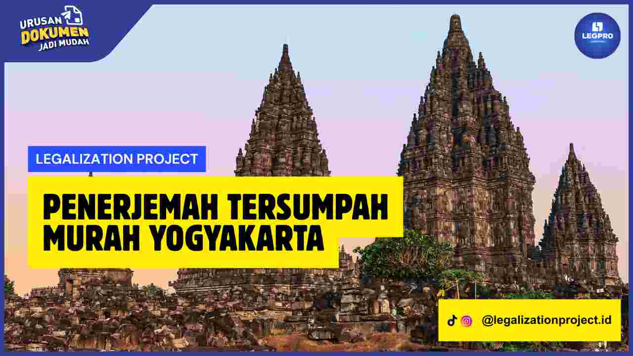 Penerjemah Tersumpah Murah Yogyakarta