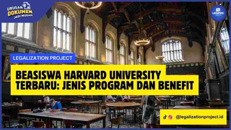 Beasiswa Harvard University Terbaru
