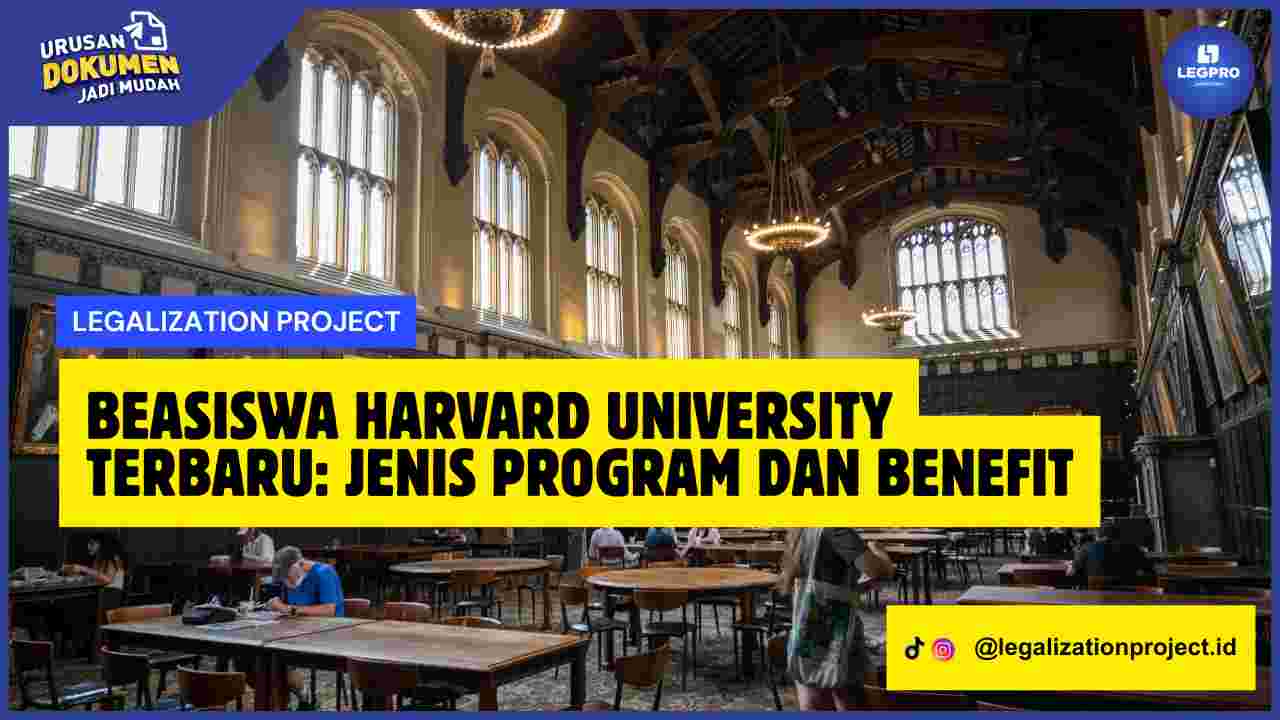 Beasiswa Harvard University Terbaru