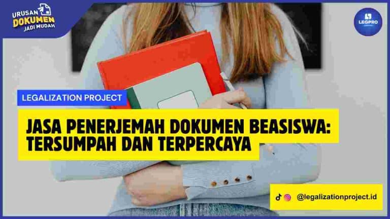 Jasa Penerjemah Dokumen Beasiswa | Tersumpah dan Terpercaya