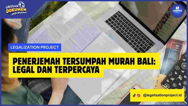 Penerjemah Tersumpah Murah Bali