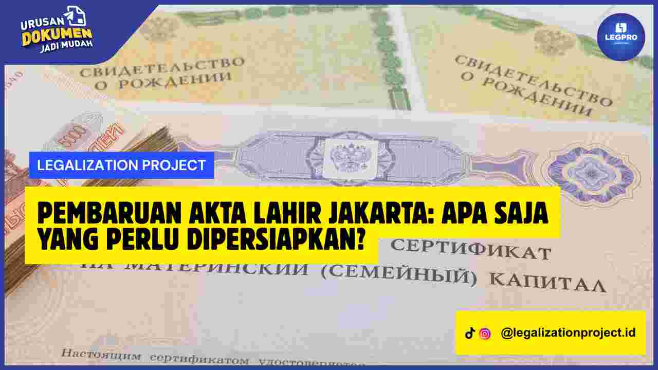 Pembaruan Akta Lahir Jakarta