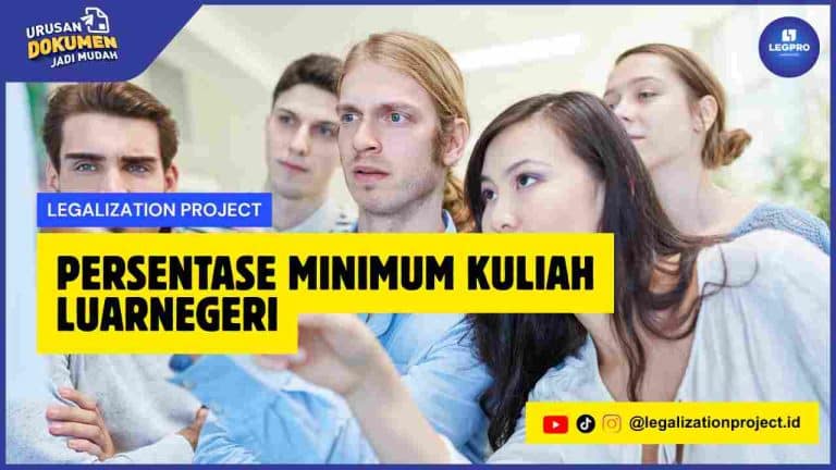 Persentase Minimum Kuliah LuarNegeri
