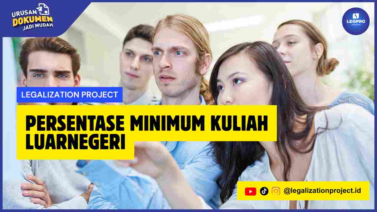 Persentase Minimum Kuliah LuarNegeri