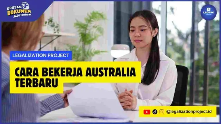 Cara Bekerja Australia Terbaru