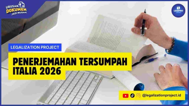 Penerjemahan Tersumpah Italia 2026