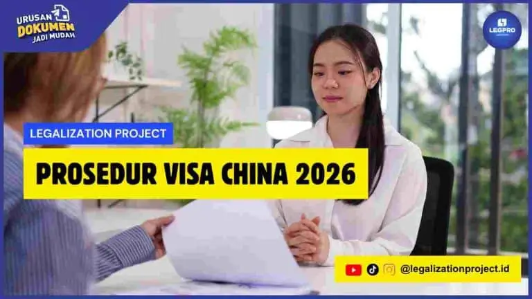 Prosedur Visa China 2026