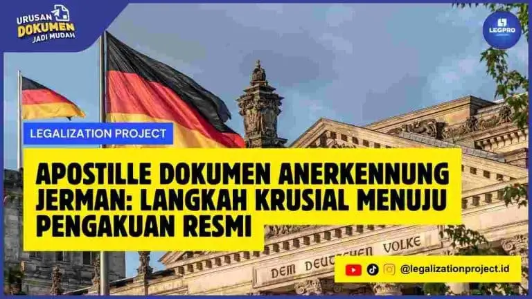 Apostille Dokumen Anerkennung Jerman