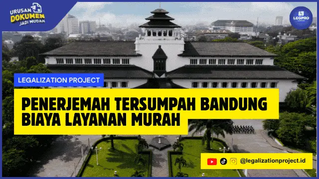 Jasa Penerjemah Tersumpah Bandung