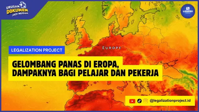 Gelombang Panas di Eropa, Dampaknya bagi Pelajar dan Pekerja