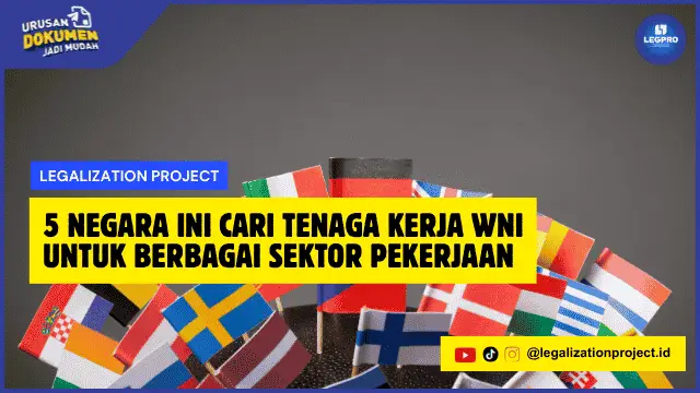 Negara Cari Tenaga Kerja WNI untuk Berbagai Sektor Pekerjaan