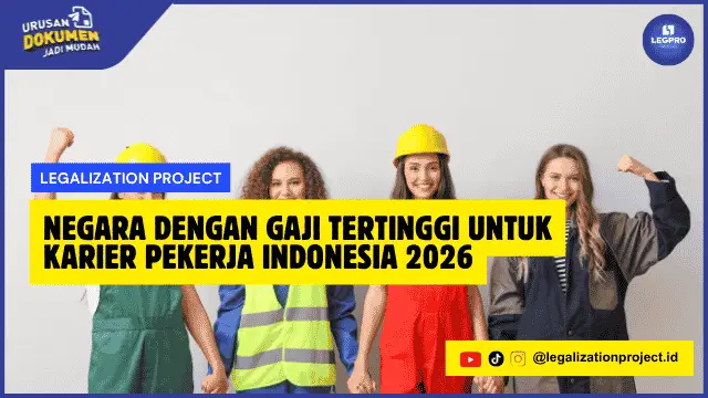 Negara dengan Gaji Tertinggi untuk Karier Pekerja Indonesia 2026