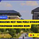 Dokumen Beasiswa MEXT yang Perlu Diterjemahkan Resmi
